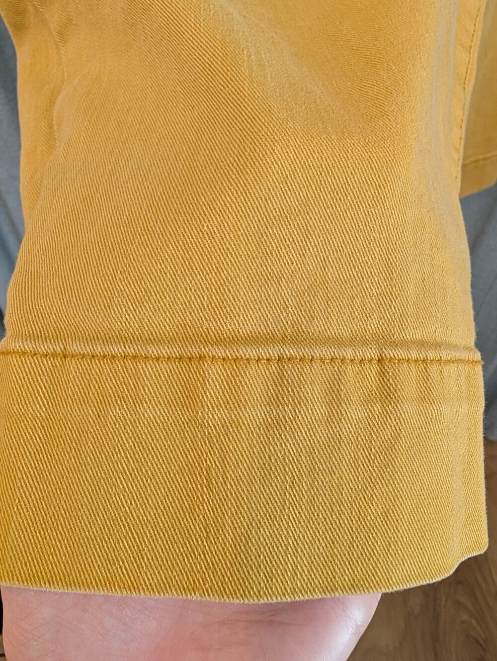 Mustard Wide-Leg Pants - Picture 6 of 8